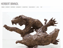 Tablet Screenshot of herbert-brandl.com